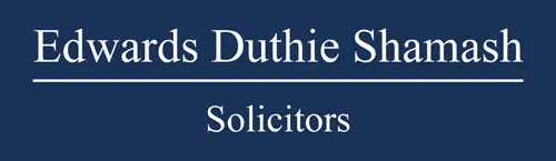 Edwards Duthie Shamash Solicitors Logo